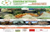 CONSOM'ACTEURS, festival de films sur l'alimentation et l'agriculture