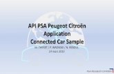 [MBF2] APIs Connected Car PSA Peugeot Citro«n par No© Reboul