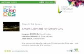 Smart Lighting for Smart City par Jacques Destin©, Matthieu Remacle et Jean Beka | LIEGE CREATIVE, 24.03.15