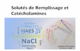 Solutés de remplissage et catécholamines DU Urgences Vitales Paris VI 2014-2015l