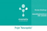 Naturopédia  : Publication multi-supports et animation communautaire augmentés par la sémantique