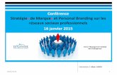 Conférence Université Paris Dauphine - Stratégies de marques et personal branding sur les réseaux sociaux professionnels - Master management global de l'entreprise