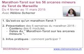 Marathon-Tarot sur les 56 arcanes mineurs du Tarot de Marseille