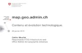 map.geo.admin.ch : Contenu et évolution technologique.