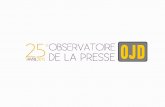 OJD Plaquette du 25ème Observatoire 2015