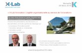 Communiqué "X-Lab Innovation: L’agilité organisationelle au service de l’innovation"