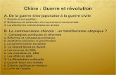Chine : Guerre et révolution