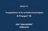 Unité 5.la population et les activités économiques de l'espagne (4)