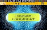 Ressources en ligne BDF 2014