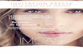 invitation presse - IMCAS - 2015