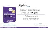 Alphorm.com Formation Edition Scientifique avec Latex (2e)