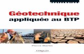 Geotechnique appliquee au btp   martin - eyrolles,2008