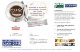 Café pédagogique "Nutrition" en collaboration avec l'IREPS
