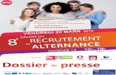 Dossier de presse Salon Recrutement Alternance Bordeaux 2015