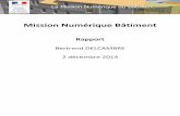 Rapport Mission Numérique du Bâtiment - Bâtiment et informations modélisées (BIM)