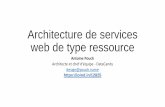 Architecture de services web de type ressource