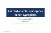 Les cardiopathies cyanogènes et non cyanogènes(corrigee)