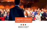 Beekast est une solution web et mobile pour vos événements