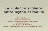 Les violences scolaires entre mythe et réalité clinique