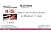 Alphorm.com Formation PL/SQL