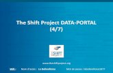 The Shift Project Data-Portal - Zeynep Kahraman