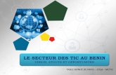 Le secteur des TIC au Bénin: Présentation à la table ronde de Paris