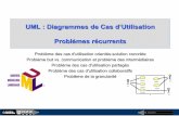 UML : Diagrammes de cas d'utilisation -- Problemes recurrents -- 20