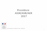 Procédure ASSR 2015