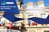 Ipsos / Sopra Steria "Comprendre le vote des Français" Départementales 2015