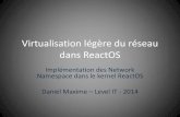 Virtualisation légère du réseau dans React OS