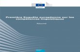 Première enquête européenne sur les compétences linguistiques   commission européenne
