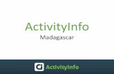 Formation ActivityInfo Madagascar