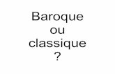 Quizz Baroque Classique