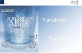 JABES 2015 -  Transitions, transition / Jerôme Kalfon (ABES)