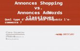 Annonces Shopping vs. Annonces AdWords classiques. Quel type d’annonce pour conquérir l’e-commerce ?