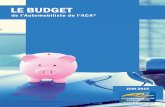 Le budget de l'automobiliste français en 2014