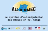 Le système d'autorégulation en RDC : Allo OMEC