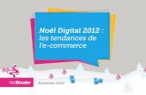 Noël Digital 2012 : les tendances de l'e-commerce