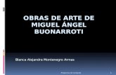 Obras de arte de miguel ángel buonarroti