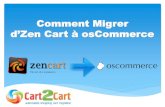 Comment Migrer d’Zen Cart à osCommerce