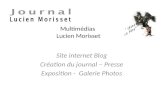 Site internet et Journal de  Lucien Morisset