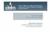 150130 IDEM - Manche Numérique - Projet IDEM 2014
