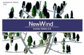 Dossier de presse interactif - NewWind R&D invente l'éolien 2.0
