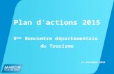 Plan d'actions 2015 - Manche Tourisme