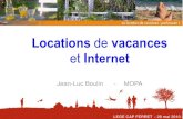 Location de vacances et Internet