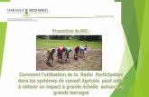 L'utilisation de la radio participative dans les systèmes de conseil agricole