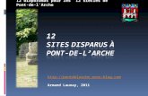 12 sites disparus   Pont-de-l'Arche