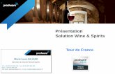 Présentation de la solution Wine & Spirits 2015