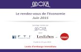 Sondage Odoxa-FTI Consulting sur les Français et l'argent - juin 2015