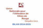UNUCR Isère bilan recherche 2014.2015